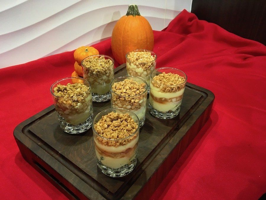 Caramel Apple Pie Trifle